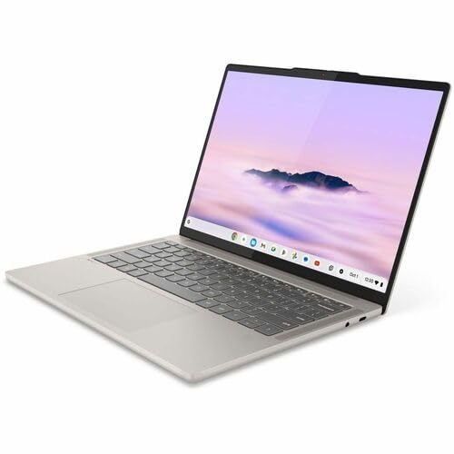 Lenovo Chrome 14M9610 83MY0000US 14 Touchscreen Chromebook - WUXGA - Octa-core (ARM Cortex X925 + Cortex X4) - 16 GB - 256 GB Flash Memory - English Keyboard - Seashell - MediaTek Kompanio Ultra 910