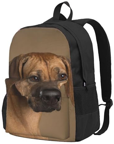 Rhodesian Ridgeback,Rucksack mit Taschen, lässiger Tagesrucksack, wasserabweisend, Schulrucksack für Reisen, Wandern oder Camping