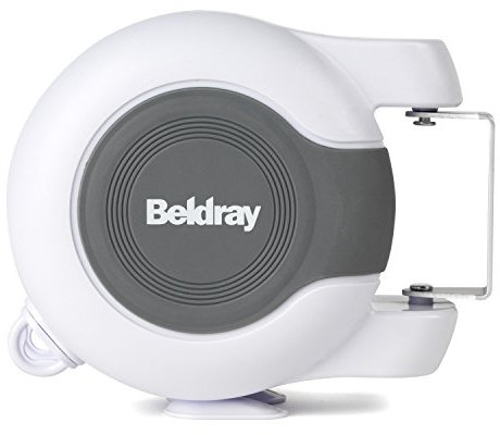 Beldray LA027016EU Línea De Ropa De Doble Retráctil Con 26 Metros De Cuerda, Línea De Lavado Resistente Al Viento, Tendedero Robusta Y Duradera Con Cuerdas Extensibles, Instalar En Cualquier Lugar