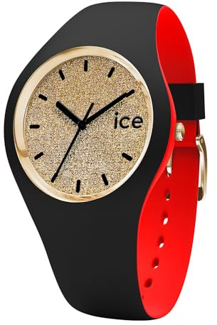Ice Loulou Unisex Uhr analog Quarzwerk mit Silikon Armband IC007238