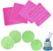 Voarge 4 Silikon Spitze Zucker Kuchen Matte Stricken Pullover & Crochet Kuchen, Matten Backen Kuchen Krempe Dekoration Form Bakeware Pfanne Küche Backen Supplies