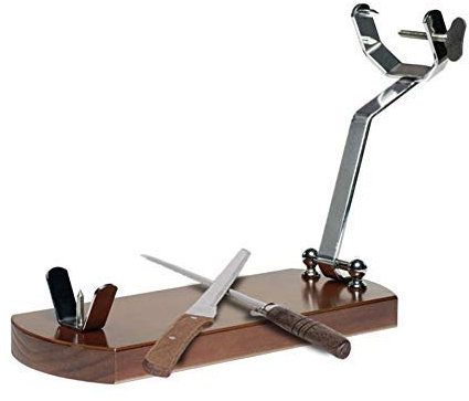 LEPANTO JAMONERO Plegable Color Nogal + Regalo Cuchillo Y CHAIRA
