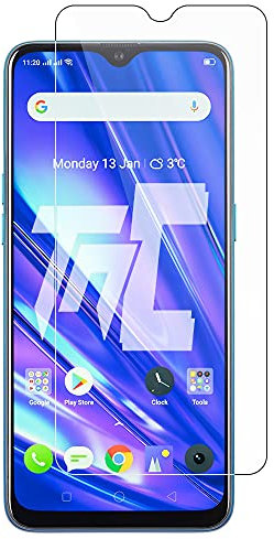 TM-Concept® Cristal templado – Realme 5 Pro – Cristal de protección 0,26 mm Radian 2.5D