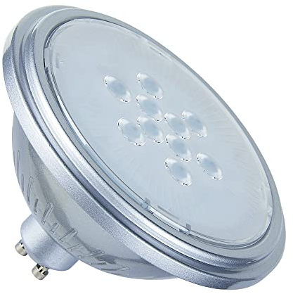 LED Leuchtmittel GU10 in Silber 7,3W 530lm 2700K