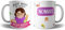 Kartoon Kase Taza Maestra Infantil Original Personalizada con Nombre | Mejor del Mundo Taza Profesiones de Cafe Desayuno para Regalar (Maestra Infantil)