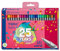 STAEDTLER Fineliner triplus celebration Set, ergonomischer Dreikantschaft, superfeine 0,3 mm Spitze, lange Lebensdauer, Jubiläums-Promotion: 20 + 5 Fineliner in sortierten Farben, 334 C25 TA