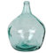 AC Garrafa Vidrio Azul Verdoso Transparente 16 litro 31.5 x 41cm, No Incluye tapón .Tarro, Botella, Recipiente Cristal, Bidón Vidrio,Dispensador