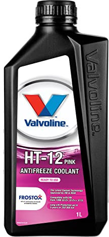 Valvoline Antifreeze Coolant HT-12 Pink Ready-to-Use, 1L