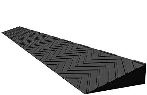 oiakus Elektrische Rollstuhlrampen für den Innenbereich, Schwellenrampe für Spielzeugautos aus Gummi, rutschfeste hohe 2/3/5 cm-Türstufenrampe, für Hausstufen, Treppen, Türen im Freien, Schwarz