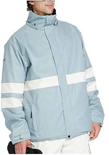 Volcom Herren Jp Ins Jacket Jacke, Hellgrau, L