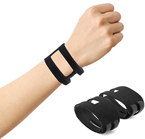 Mezeic Handgelenkstütze für TFCC-Verletzungen, Verstellbarer Handgelenkbandage Handgelenk Bandagen mit U-förmiger Klettverschluss, Handgelenkband für Handgelenkschmerzen, Erholungstraining, Übung
