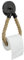 ZoZoMaiy Vintage Jute Seil Klopapierhalter Toilettenpapierhalter Vintage Selbstklebender Taschentuchhalter Hanfseil Einzigartige Badezimmerdekoration Toilettenpapierhalter für Küche und Badezimmer