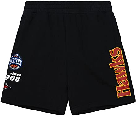 Mitchell & Ness M&N NBA Fleece Shorts - Team Origins Atlanta Hawks - XL