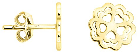 SOFIA MILANI - Damen Ohrringe 925 Silber - Blumen Ohrstecker