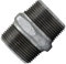 AERZETIX - C65019 - Nipplo uguale maschio-maschio 1 1/4x1 1/4'' zincato - in ghisa - raccordo tubo per avvitare doppia filettatura - idraulico-riscaldamento installazione di acqua alimentazione