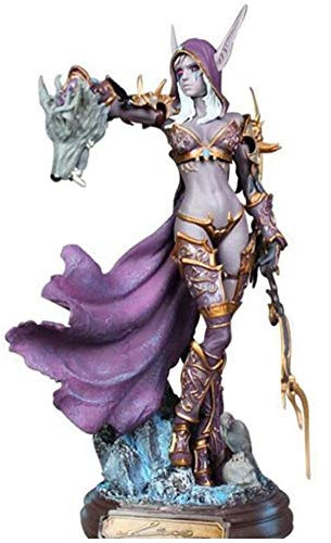 ENFILY Sylvanas Windrunner Undead Queen Anime Action Figure World Of Warcraft PVC Figures Collectible Model Character Statue Toys Desktop Ornaments