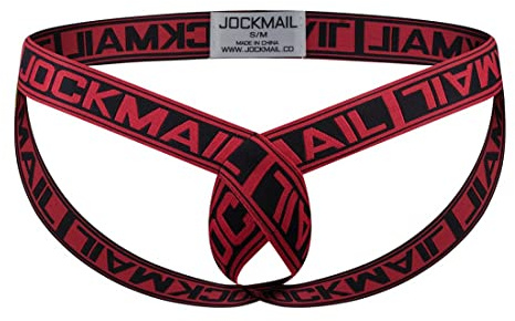JOCKMAIL Herren Suspensorium Unterwäsche G-String Athletisch Befürworter Super Strecken Sport Unterwäsche