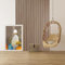 Decorative Slat Wall Panelling- Wood Wall Panels- Decorative Sound Absorbing 3D Wall Panels- Each Single Panel is 2400mm High x 600mm width Size Natural-Oak