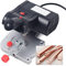 NadineDutol Mini sega troncatrice da tavolo, in acciaio, per legno, metallo, 4500 rpm