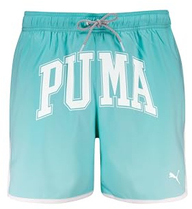 Puma Herren Mid Length Shorts, Mint, XL EU