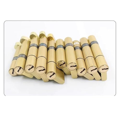 Cylindre de serrure de porte avec 3 clés, hauteur 32MM, longueur 90mm, 95mm, 100mm, for porte en alliage d'aluminium, cylindre de serrure excentrique, 1 pièces(47.5x47.5T)