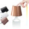 M A N T A LED Akku Flaschenleuchte TOUCH 15 cm - Kabellos - Dimmbar - Farbtemperatur einstellbar - für Garten Esstisch Schlafzimmer Balkon Hotel (Kupfer)