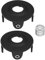 VGOL 2 Pezzi Kit Di Molle Di Ricambio Per Copri Bobina Decespugliatore 196146-9 195858-1 Compatibile Con Makita Batteriesense 18 V DUR181 DUR181Z Nero