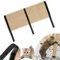 Kratzmatte Selbstklebend, Sisal Teppich Katzen, Stoff Für Kratzbaum, Selbstklebende Kratzmatte Für Katzen, Selbstklebende Kratzteppich, Katzenkratzmatte Zum Schutz Von Tischbeinen Und Sofas (25*50 cm)