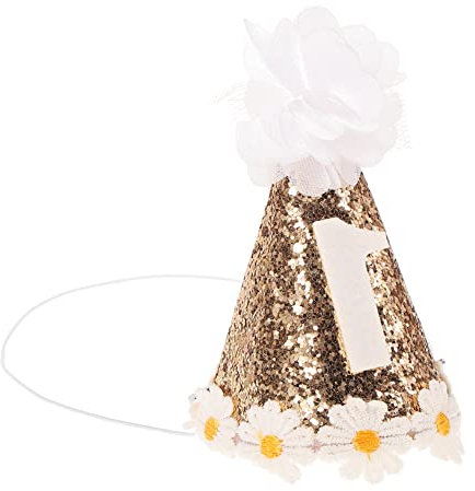 FELTECHELECTR Geburtstag Kegelhut Geburtstagsmützen Für Neon Katzengeburtstagsmütze Geburtstagsfeier Krone Plüsch Geburtstagskrone Für Kindergeburtstagsmütze Tiaras Babymütze Stoff