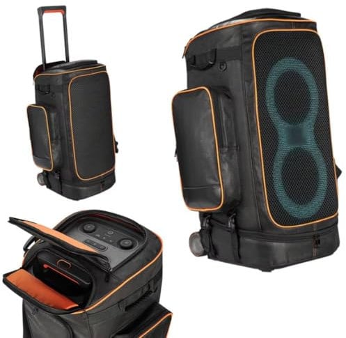 BeisDirect Protective Case for JBL PartyBox Stage 320 Portable Party Speaker, Portable Party Box Travel Carrying Case Dust Cover Outdoor Speaker Storage Bag with Shoulder Strap