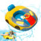 Salvagente Gonfiabile, 72 x 65 cm Salvagente per Bambini Salvagente per Bambini Salvagente per Bambini, Salvagente con Volante Salvagente per Bambini Giocattolo da Piscina per Bambini