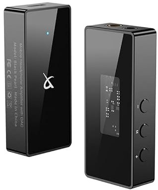 LEAUDIO TRN Black Pearl Décodeur audio numérique portable Hi-Fi 3.5 + 4.4 Sortie double CS43131 PCM 384 kHz 32 bits DSD256 DAC Amplificateur de casque