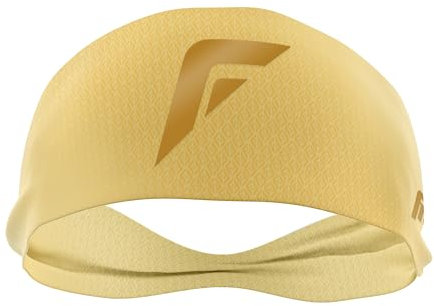 Franklin Sports Baseballband + Softball, Training + Sportbänder für Männer und Frauen, atmungsaktiv zum Laufen und Training, Einheitsgröße für Erwachsene, Vanille/Gold