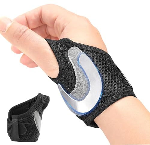 URCheers Banda para el pulgar CMC derecha y izquierda, ortesis para la articulación del pulgar para aliviar el dolor de artrosis, rizartrosis, inestabilidad de la articulación de la base del pulgar