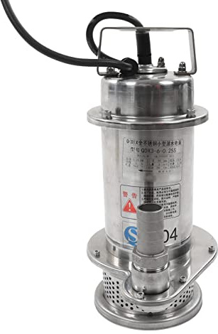 TICFOX pompe à eau de mer Submersible électrique en acier inoxydable pompe à eau Immersible écologique 250 W 220 V