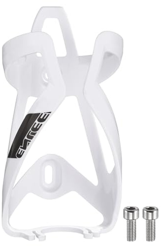 QUARKZMAN Flaschenhalter Fahrrad Leichtes Langlebiges Fahrradflaschenhalterung Fahrrad Flaschenhalter Trinkflaschenhalter für MTB Rad Gravel Weiß