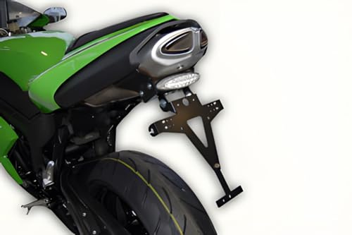 kompatibel mit: Kawaaki ZX-6R BJ 2007-08 Kennzeichenhalter Kennzeichenträger Nummernschild Halter/Halteplatte