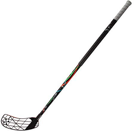 ACCUFLI Floorball Trick Sticks, Zorro Trix, Xoro Z80, 36 in, linken Stick, Xoro Klinge, schwarz, 90cm