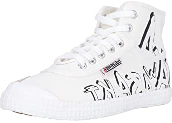 Kawasaki Graffiti Canvas Boot, Mocassino Unisex-Adulto, 1002 White, 36 EU