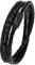 Lederarmband Herren Made in Germany, Wickelarmband aus Leder mit Edelstahl-Magnetverschluss, Premium Armband (L-XL, Schwarz)