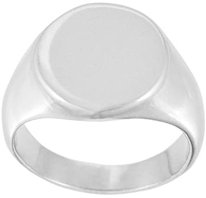 JC Trauringe Damenring Siegel-Ring 925 Sterling Silber Schmuckring 125 305 (52 (Ø 16,6 mm))