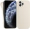 MyGadget Case for iPhone 11 Pro Max - Cover Ultra Thin TPU - Soft Touch Rubber & Anti-Scratch Shell - Flexible Silicone - Matte Off White