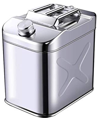 Benzinkanister 15l/25l Kraftstoffkanister, Verdickter Benzin, Tragbarer Metall -Benzin -Tank Mit Schlauch for Motorräder Und Automobile (Size : 25L)
