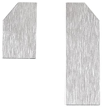 ZIMAGU Auto-elektronische Handbremse unten, kratzfestes Blatt, dekorativer Aufnäher, kompatibel mit Land Rover Discovery 4 2010-2016, Auto-Innenausstattung