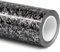 Folindo® 3D Forged Carbon Autofolie Silber Glanz (33,28€/m²) | 50 x 152 cm | Selbstklebende Luftkanal Folie zur Auto Folierung | Blasenfrei