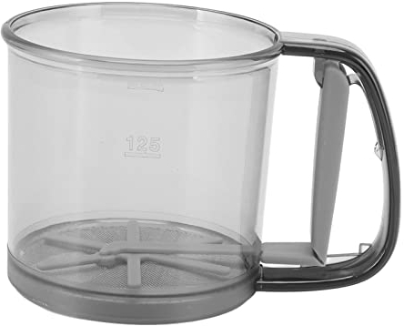Mehlsieb, Streuer, Siebbecher, Feinmaschiges Mehlsieb, Sieb, Backzuckersieb, Puderzuckersieb Für Backpulver, Zuckersieb
