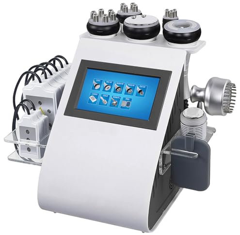 VIDECOR 40K Cavitation Machine, 10in 1 Body Beauty Machine Professional Radio Frequency Massager Vacuum Reduction Device for Arm Waist Thigh Hip Leg Body Contouring Machine