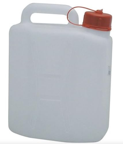 NG NICCOLAI TANICA IN PLASTICA BIANCA PER LIQUIDI E ALIMENTI VARIE MISURE (3 LITRI)