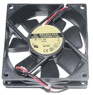 Zyvpee 80mm AD0824HB-A70GL 24V 0.16A 2 Wires Cooling Fan 80x25mm