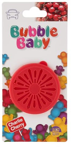 Bubble Baby Organic Tub - Désodorisant et éliminateur d'odeurs de voiture cerise longue durée